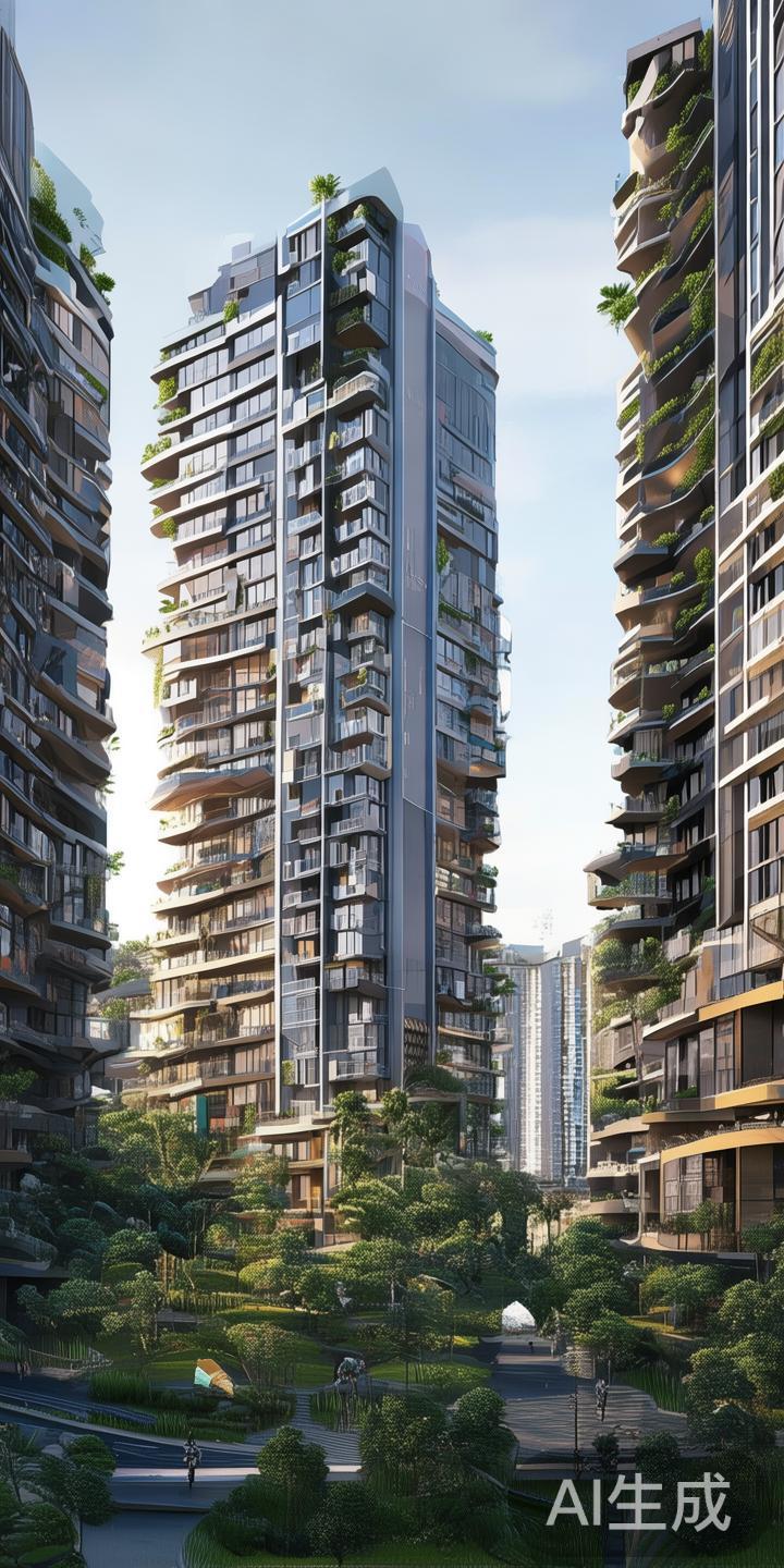 高端住宅项目：随着中高端居民和投资者的增加，豪华住